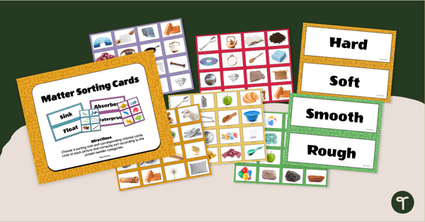 Go to Sort It Out! Properties of Matter Activity teaching resource