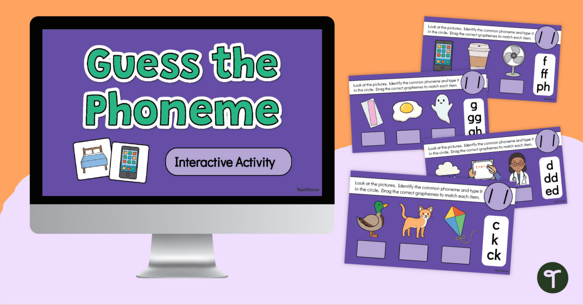 Phoneme Game - Guess the Phoneme teaching resource