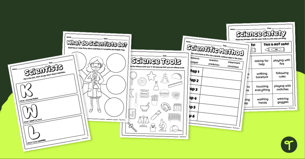 What is a Scientist? Worksheet Pack teaching resource