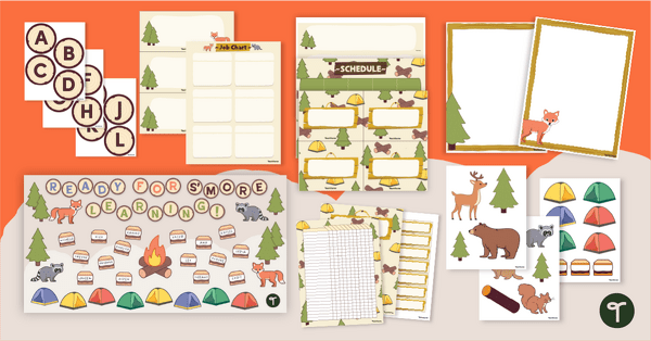 Go to Camping Classroom Theme Bundle resource pack