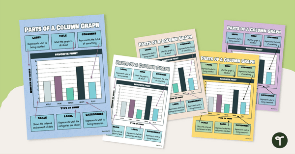 Go to Column / Bar Graph Poster teaching resource