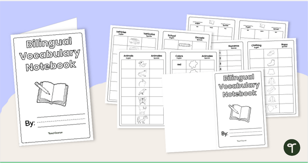 Go to Bilingual Vocabulary Notebook Template teaching resource