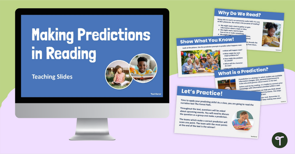 Go to Making Predictions PowerPoint teaching resource