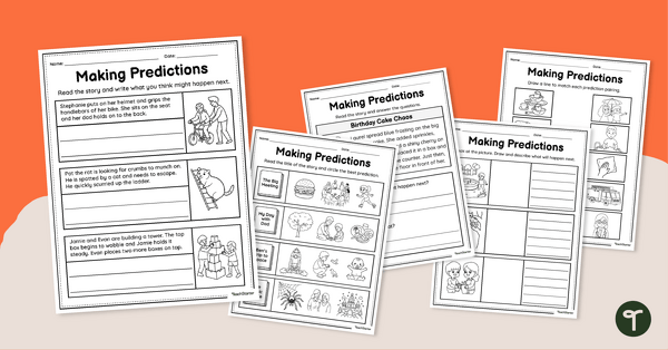 Go to Making Predictions Worksheets - Early Years teaching resource