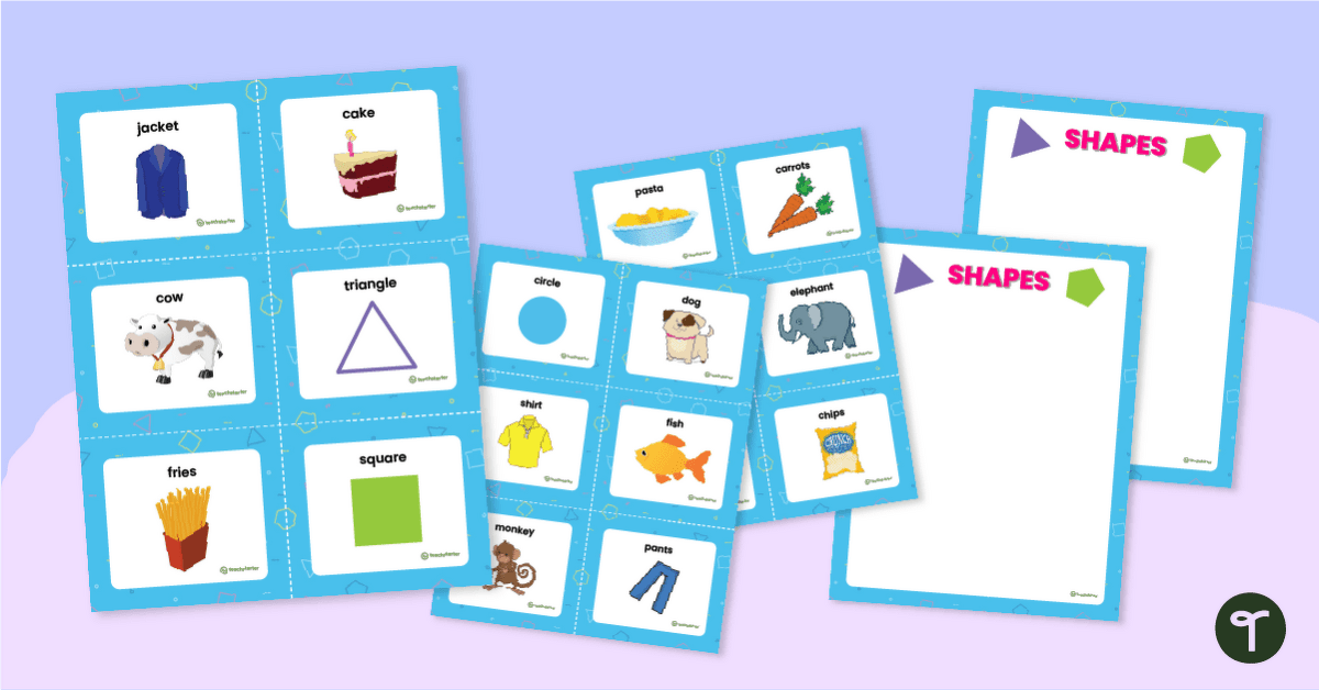 Sorting by Category - Vocabulary Activity teaching resource