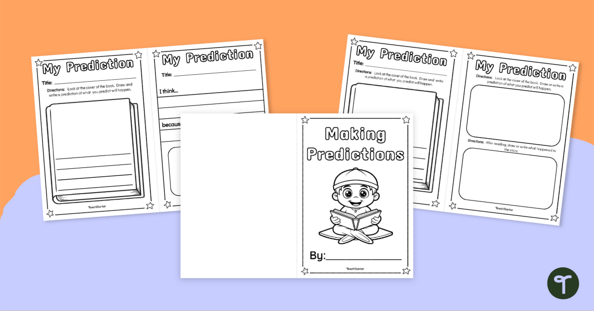 Free Making Predictions When Reading Journal teaching resource