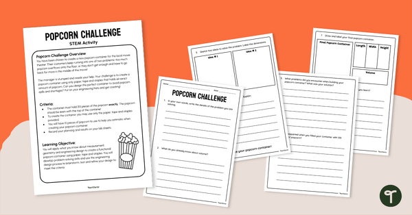 Go to Volume Hands On Activity — The Popcorn Challenge! teaching resource