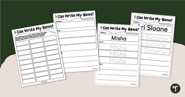 Go to Name Tracing Worksheets - Auto-Fill Handwriting Sheets teaching resource