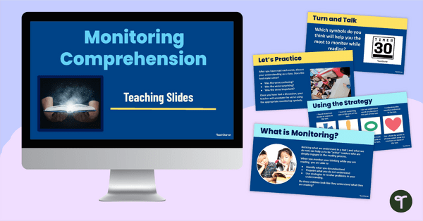 Go to Comprehension Monitoring Strategies PowerPoint teaching resource