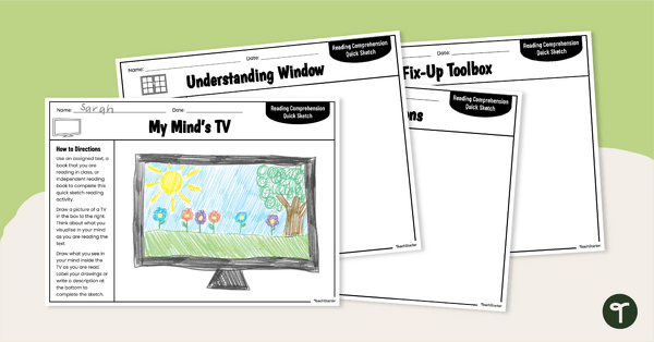 Go to Reading Monitoring Comprehension Activity Pack teaching resource