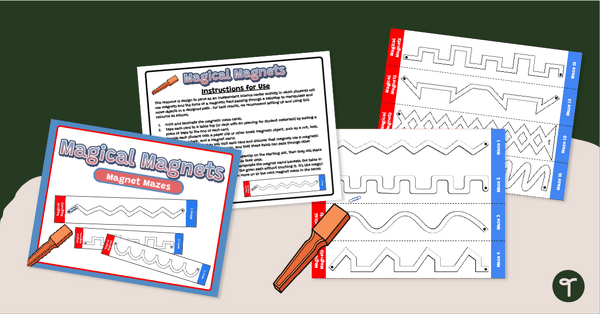 Go to Magnetic Maze Science Center Activity Cards teaching resource