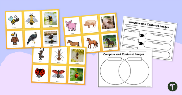Go to Compare and Contrast Images Activity Pack teaching resource