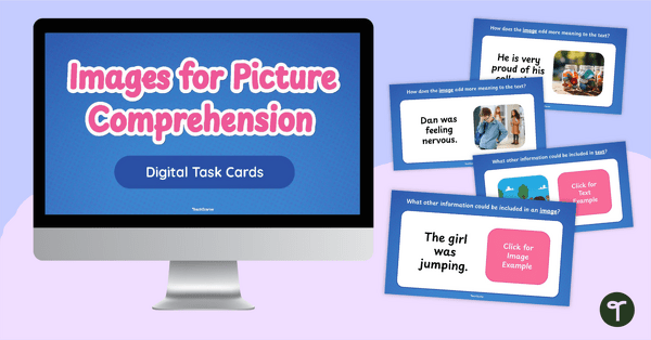 Go to Images for Picture Comprehension Digital Task Cards teaching resource