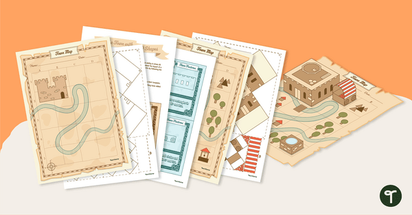 Go to Ye Olde Geometry Town Project teaching resource