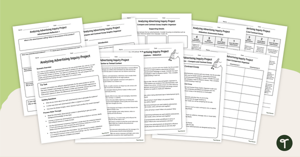 Go to Analyzing Advertising Inquiry Project teaching resource