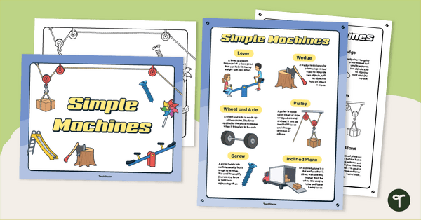 Go to Simple Machines Posters teaching resource