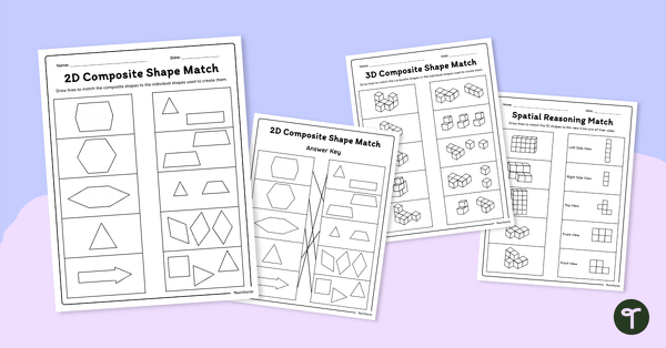 Go to Spatial Reasoning Worksheets teaching resource