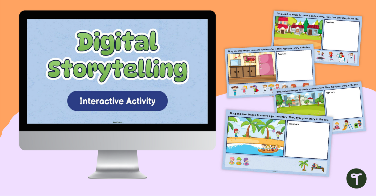 Digital Storytelling PowerPoint Templates teaching resource