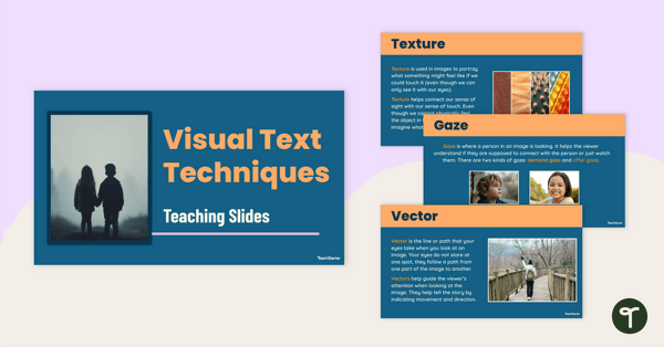 Image of Visual Text Techniques Teaching Slides
