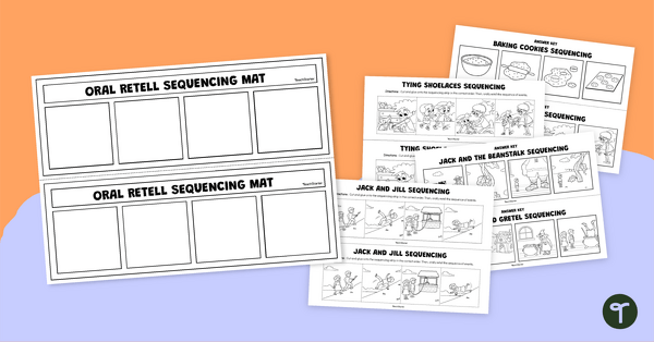 Go to Oral Retell Sequencing Mats teaching resource