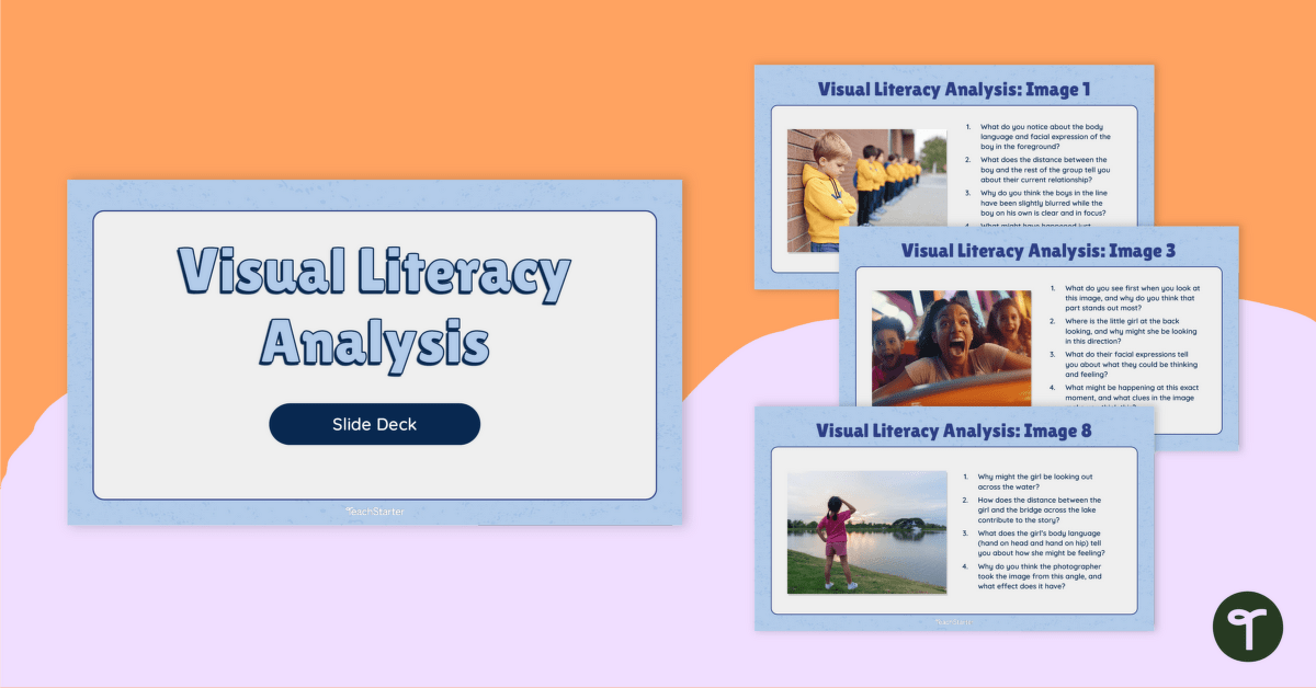 Visual Literacy Analysis Slide Deck teaching resource