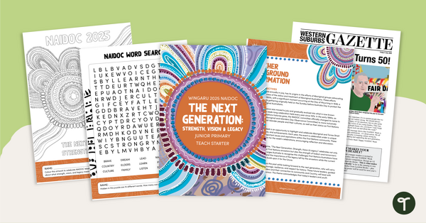 Go to NAIDOC Week 2025 Activity Pack – Lower Primary teaching resource