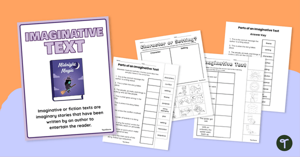 Go to Purpose of Literary Text Worksheets teaching resource