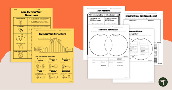 Go to Compare and Contrast Text Structures Worksheets teaching resource