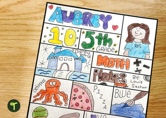 All About Me Collage Templates teaching resource