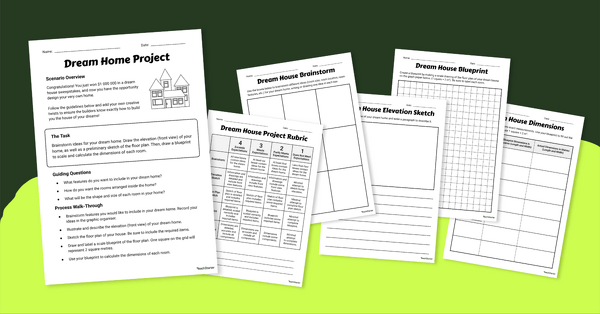 Go to My Dream Home Project teaching resource