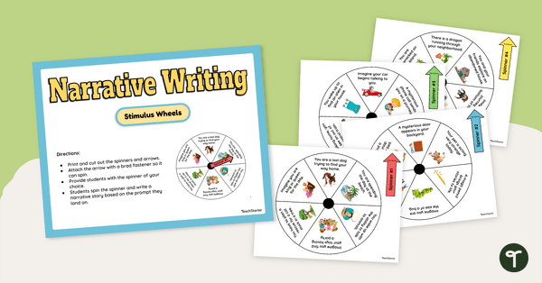 Go to Wheel of Story Ideas teaching resource