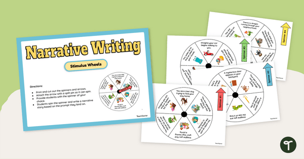 Go to Writing Prompt Wheel Set teaching resource