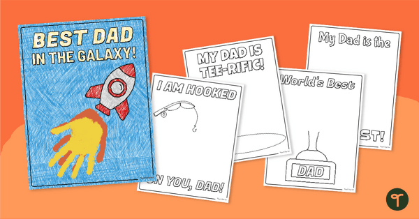 Go to Father’s Day Handprint Craft Templates teaching resource