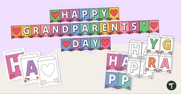 Go to Happy Grandparents’ Day Banner teaching resource