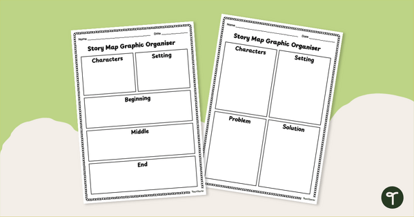 Go to Story Map Graphic Organiser Pack teaching resource