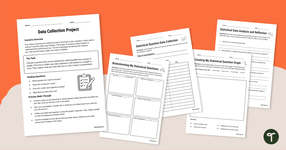 Data Collection Project teaching resource