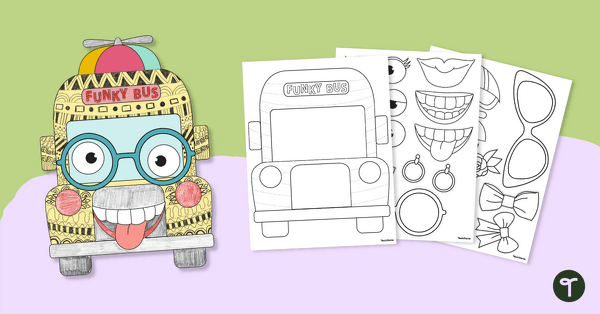 Go to Funky School Bus Craft teaching resource