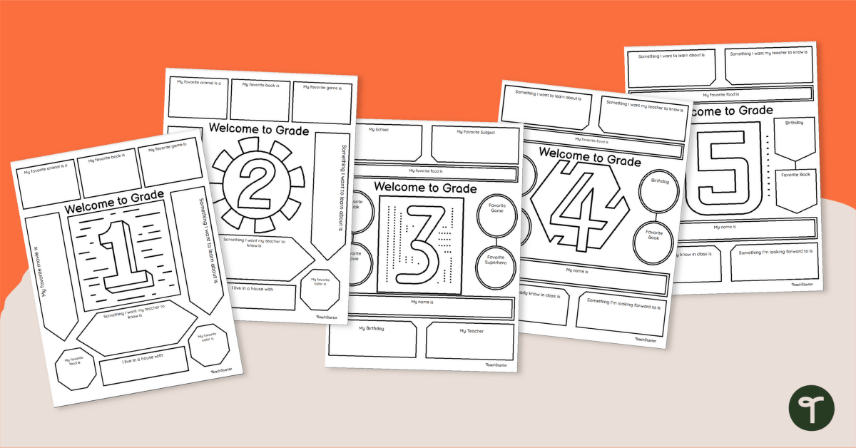 Editable All About Me - Getting to Know Me Worksheet teaching resource