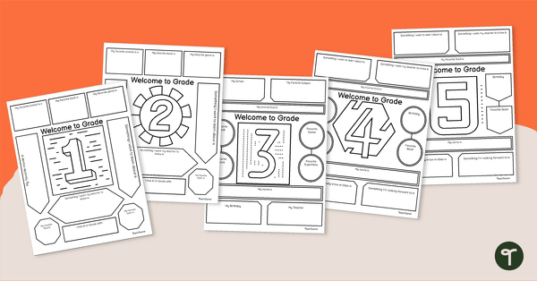 Go to Editable All About Me - Getting to Know Me Worksheet teaching resource