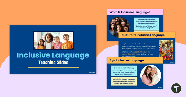 Go to What Is Inclusive Language? Teaching Slides teaching resource