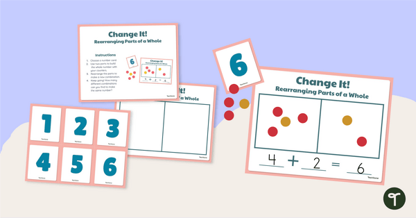 Go to Change It! – Addition to 20 Hands-On Activity teaching resource