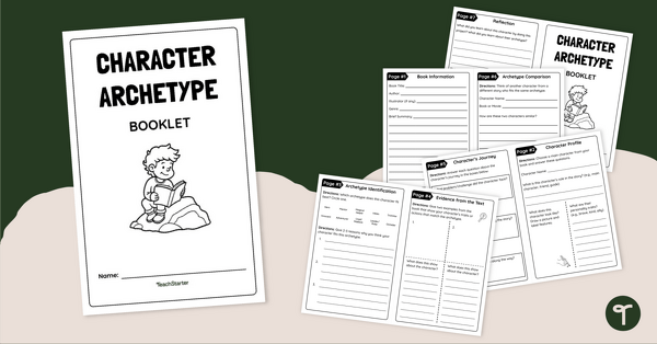 Go to Character Archetypes Booklet teaching resource
