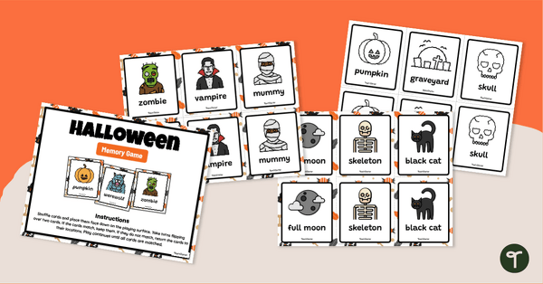 Go to Halloween Memory Game teaching resource
