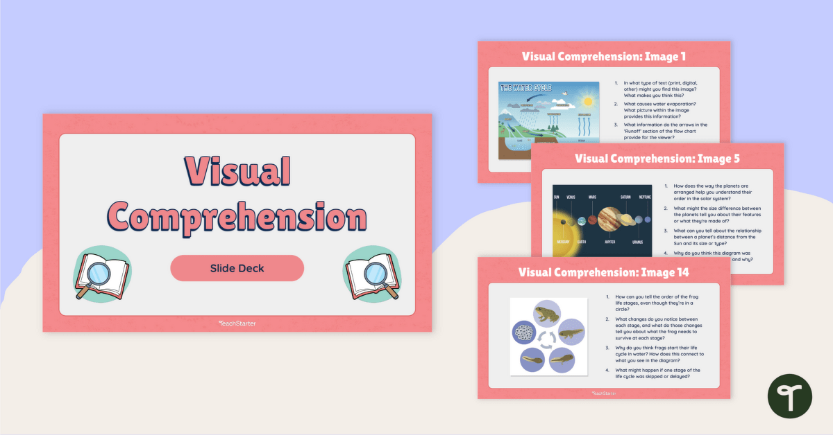 Visual Comprehension Slide Deck teaching resource