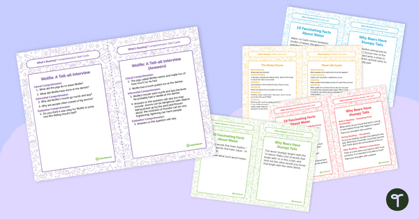 Go to Year 2 Magazine – "What's Buzzing?" (Issue 3) Task Cards teaching resource