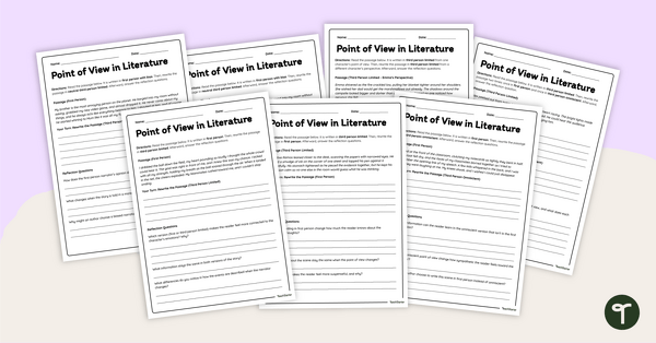Go to Voice in Narrative Writing Prompts teaching resource