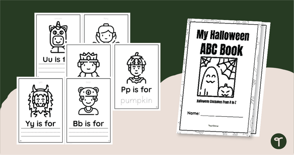 Go to Halloween ABC Book for Handwriting Practice teaching resource