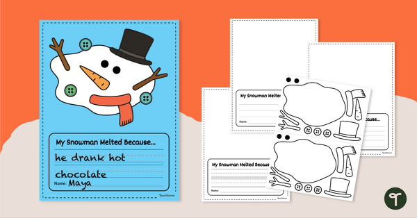 Go to Melted Snowman Craft Activity teaching resource