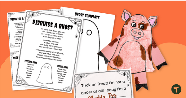 Go to Disguise a Ghost Project teaching resource