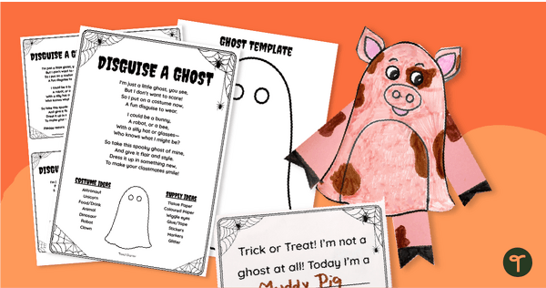Go to Disguise a Ghost Project teaching resource